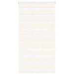 vidaXL Store zèbre beige marbré largeur du tissu 65 9 cm polyester