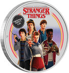 Monnaie FRIENDS DO NOT LIE Stranger Things 1 Oz Argent 1$ Tuvalu 2026 (PRÉCOMMANDE)