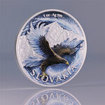 Monnaie SLOVAK EAGLE Four Elements Power Coin x Czech Mint Official Edition 1 Oz Argent 2$ Niue 2026