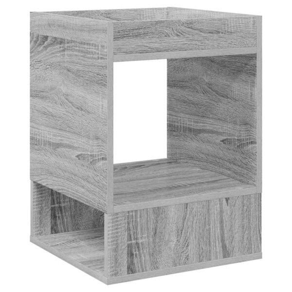 vidaXL Table d'appoint Gris Sonoma 40 x 40 x 56 cm Bois d'ingénierie