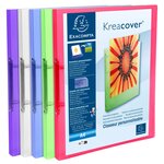 Classeur 2 anneaux 15mm polypropylène chromaline 5/10e Krea Cover - A4 EXACOMPTA