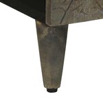 vidaXL Armoire de salle de bain 38x33x58 cm bois massif de manguier