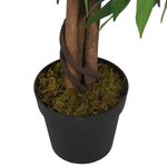 vidaXL Manguier artificiel 450 feuilles 120 cm vert