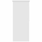vidaXL Store roulant de douche 100x240 cm Blanc