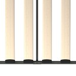 vidaXL Cadre de lit de repos sans matelas gris métal 90x200 cm