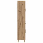 vidaXL Haut Armoire avec tiroir Chêne artisanal 69 5 x 34 x 180 cm