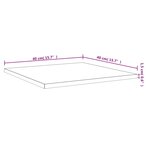 vidaXL Panneau de bibliothèque 4Pièces Chêne sonoma 40x40x1 5cm Aggloméré