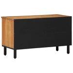 vidaXL Meuble TV Marron 80 x 33.5 x 46 cm Bois d'acacia massif
