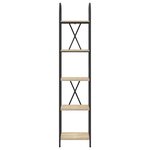 vidaXL Étagère Chêne sonoma 40 x 30 x 183 cm Bois d'ingénierie