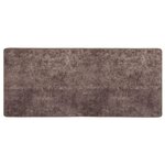 vidaXL Coureur de Tapis MARSA Gris 50 x 100 cm Polyester et PVC