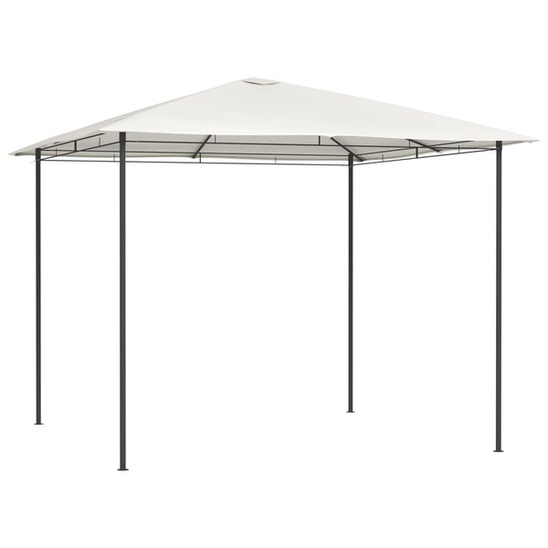 vidaXL Belvédère 3x3x2 6 m Crème 160 g/m²
