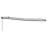 vidaXL Auvent Anthracite 4 5 × 3 5 m Métal