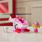 Spin Master 6072661 - Paw Patrol Fire Rescue - Skye avec l'hélicoptère de sauvetage