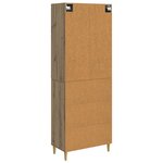 vidaXL Ensemble de Meubles 2 Pièces Chêne artisanal 66 x 34 5 x 90 cm