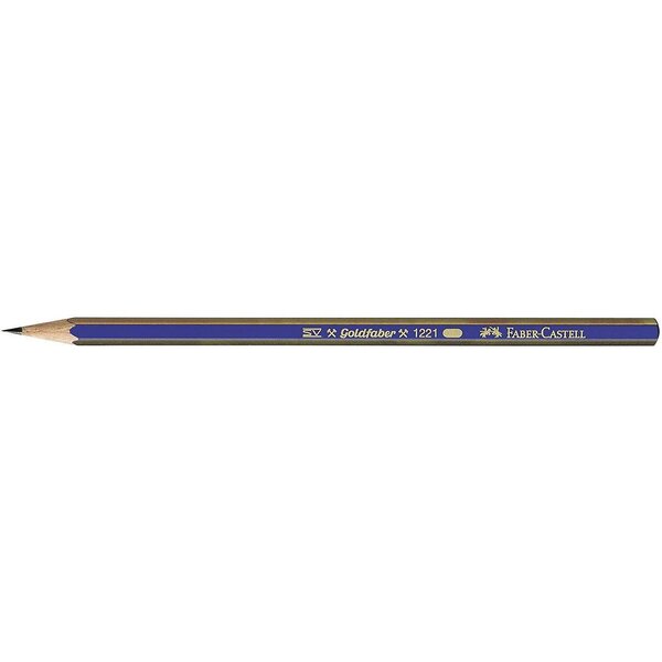 Crayon graphite Goldfaber 1221 4H x 12 FABER-CASTELL