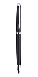 Waterman hemisphere stylo bille  noir mat  recharge bleue pointe moyenne  coffret cadeau