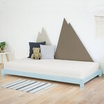 Lit enfant TEENY 80 x 160 bleu clair