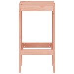 vidaXL Tabourets de bar lot de 2 40x36x75 cm bois massif Douglas