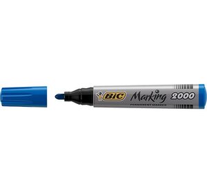 Marqueur Permanent MARKING 2000 pointe Ogive Large Bleu BIC