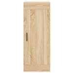 vidaXL Buffet haut Chêne sonoma 34 5x34x180 cm Bois d'ingénierie