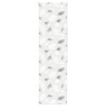 vidaXL Store enrouleur de douche 80x240 cm largeur du tissu 76 cm