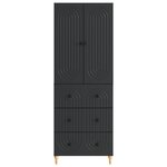 vidaXL Ensemble de Meubles 2 Pièces 66 x 34 5 x 90 cm Bois d'ingénierie