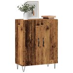vidaXL Buffet vieux bois 69 5x34x90 cm bois d'ingénierie