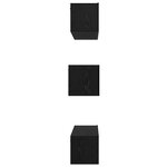 vidaXL Ensemble meuble TV 6 Pièces Chêne noir Bois d'ingénierie