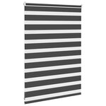 vidaXL Store zèbre noir 115x100 cm largeur du tissu 110 9 cm polyester