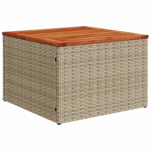 vidaXL Ensemble de canapé de jardin 7 Pièces beige et gris clair
