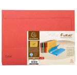 Paquet 10 chemises poche A4 FOREVER Rouge EXACOMPTA