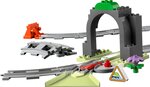 LEGO DUPLO - Set d'Extension : Rails et Tunnel du Train - 10425 pour Enfants