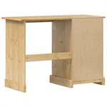 vidaXL Coiffeuse Corona 104x47x75 cm bois de pin massif