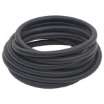 vidaXL Tuyau d'air hybride noir 0 6" 2 m caoutchouc et PVC
