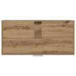 vidaXL Meuble Sous Évier avec tiroir Chêne artisanal 78 x 37 x 59 cm