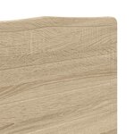 vidaXL Tête de lit Chêne Sonoma 200 cm Bois d'ingénierie