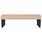 Banc banquette cappuccino 100 x 30 x 30 cm synthétique 02_0010678