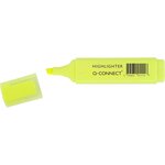 Surligneur tracé 2/5 mm pointe biseautée couleurs éclatantes jaune x 10 Q-CONNECT