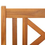 vidaXL Banc de jardin 150x55 5x90 cm Acacia massif