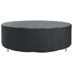 vidaXL Housse pour mobilier d'extérieur 320 x 320 x 71 cm Tissu 600D