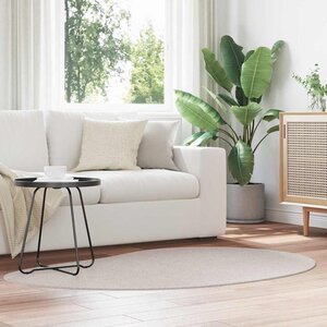 vidaXL Tapis de surface HUARTE Couleur sable 120 x 170 cm Polyester