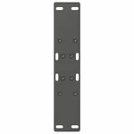 vidaXL Pieds de table basse en forme de A 2 pièces Anthracite 38 x (42-43) cm Acier