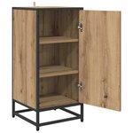 vidaXL Buffet Chêne artisanal 35 5 x 35 x 76 cm