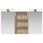 vidaXL Ensemble de Meubles de Salle de Bain 3 Pièces 90 x 10 5 x 50 cm