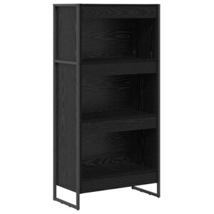 vidaXL Bibliothèque Chêne noir 80 x 30 x 155 cm Bois d'ingénierie