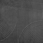 vidaXL Tapis IZA poils courts style scandinave anthracite Ø 160 cm