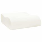 vidaXL Coussin d’assise Uni Noir 40 x 40 x 13 cm