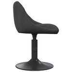 vidaXL Tabouret de bar Noir Velours
