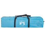vidaXL Tente de camping 4 personnes bleu libération rapide