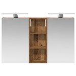 vidaXL Ensemble de Meubles de Salle de Bain 3 Pièces 80 x 10 5 x 50 cm